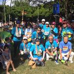 Won Kee Seafood Restaurant - 無事全員完走しメダルと完走証を貰いました。
      
      マラソン後ホテルでシャワー浴びて一休みした後はこの中華レストランに集まって全員で祝賀会です。
      