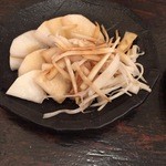 手打出雲そば いいづか - 女将のぬか漬け