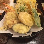 手打出雲そば いいづか - 天ぷら730円