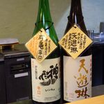 鮨 猪股 - 頂いた日本酒