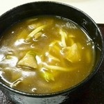 梅の屋 - カレーうどん￥510（税込）・2015/12/26撮影