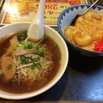 華美 - ラーメン＋西安飯（エビ）