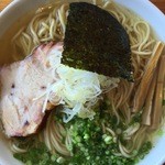 らぁめん 喜乃壺 - 煮干塩 大盛 中太麺 直火焼豚