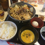 すき家 - 牛すき鍋定食