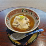 美くりや - 甘鯛と海老の蕪蒸し