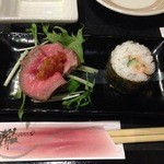 かまとりダイニング 轍 - お肉とかっぱ巻き