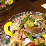 ア ターブル - 奥のほう