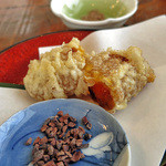 蕎麦 つづら - あんぽ柿