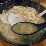 ぶたご家 - 醤油豚骨スープ 2015.12