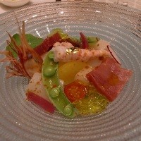 レストラン ミッテ - オードブルーボタン海老やらマグロやら