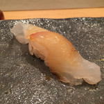 四季の鮨 蔵人 - 201512再訪  淡路 3.5kgのヒラメ昆布締め
