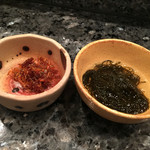 四季の鮨 蔵人 - 201512再訪  青森岩もずく、ちりめん