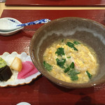 馬場乃町 はやし - 蟹雑炊と大竹さん手作りの香の物♡