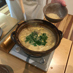 馬場乃町 はやし - 食事
      蟹雑炊