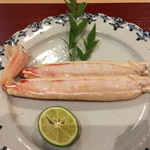 馬場乃町 はやし - 進肴
      『芳がに』を焼いて♡