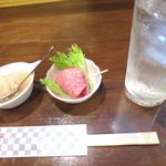 野毛八 - お通し_2015/12-02