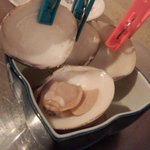 大衆ろばた焼酒場 足立屋 - ハマグリの酒蒸し