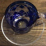すみだ珈琲 - 江戸切子（青）