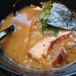 鶏がら屋 - コク鶏らー麺750円