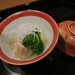 壽山 - 穴子　大根　菜の花