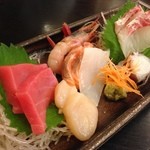 海鮮料理 吾作どん  - H.27.9.3.夜 おまかせ造り盛り込み 1,500円税別