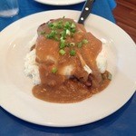 Moke's Bread and Breakfast - ステーキの乗ったロコモケ