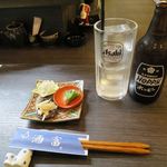 酒富 - お通しとホッピー_2015/12-01