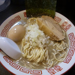 中華ソバ 伊吹 - ◉中華ソバ＋味玉トッピング　税込み７００円＋１００円