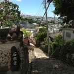 45899164 - 金城町石畳の坂道