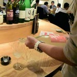 炭と地酒とたしなみワイン Kai本店 醸す - ■素直に店長セレクトの酒に身を任せるのだ。。