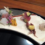 向付（京料理 藤本）