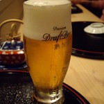 寿司久 - 2008/4/29: 初めて飲んだアサヒ「熟撰」プレミアム生ビール