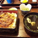 うなぎの幸栄 大道店 - うな重1400円