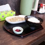 濃厚らぁめんまる家 - 餃子セット～