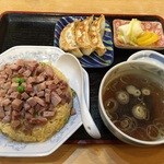 さいか - 肉チャーハン¥670+ちょこっと餃子¥240