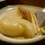 河童の川太郎 - おでん・・特に玉ねぎが旨かった。