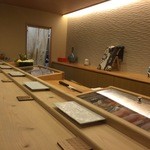 鮨 大門 - 内観-1