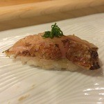 鮨 大門 - 12貫目.ノドグロ炙り