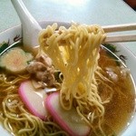 低加水のシコシコ麺