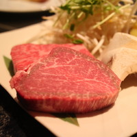 鉄板DINING集 栄店 - 特選A5等級黒毛和牛のフィレ100g