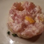カフェザグローブ - マグロのタルタル