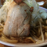 男そば 連獅子 - 通常のチャーシュー