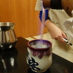 丸安 - ☆ふぐひれ酒は２杯目にファイヤー☆