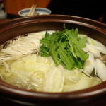 丸安 - ☆お鍋はお野菜もたっぷり☆