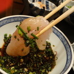 丸安 - ☆てっさは３枚で一気食べ☆