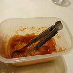 ぞうさんカレー - 卓上のアチャール