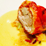 釜津田 - ふぐと白子のパイ包み焼き