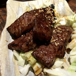 肉魚ダイニング　艶吉 - ハラミの炙り焼き