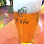aqua - 生ビールはエビスのみf^_^;)