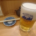 ささき - 生ビール♪